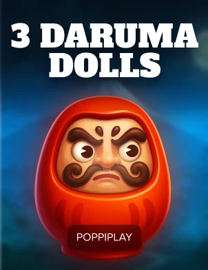 3 Daruma Dolls